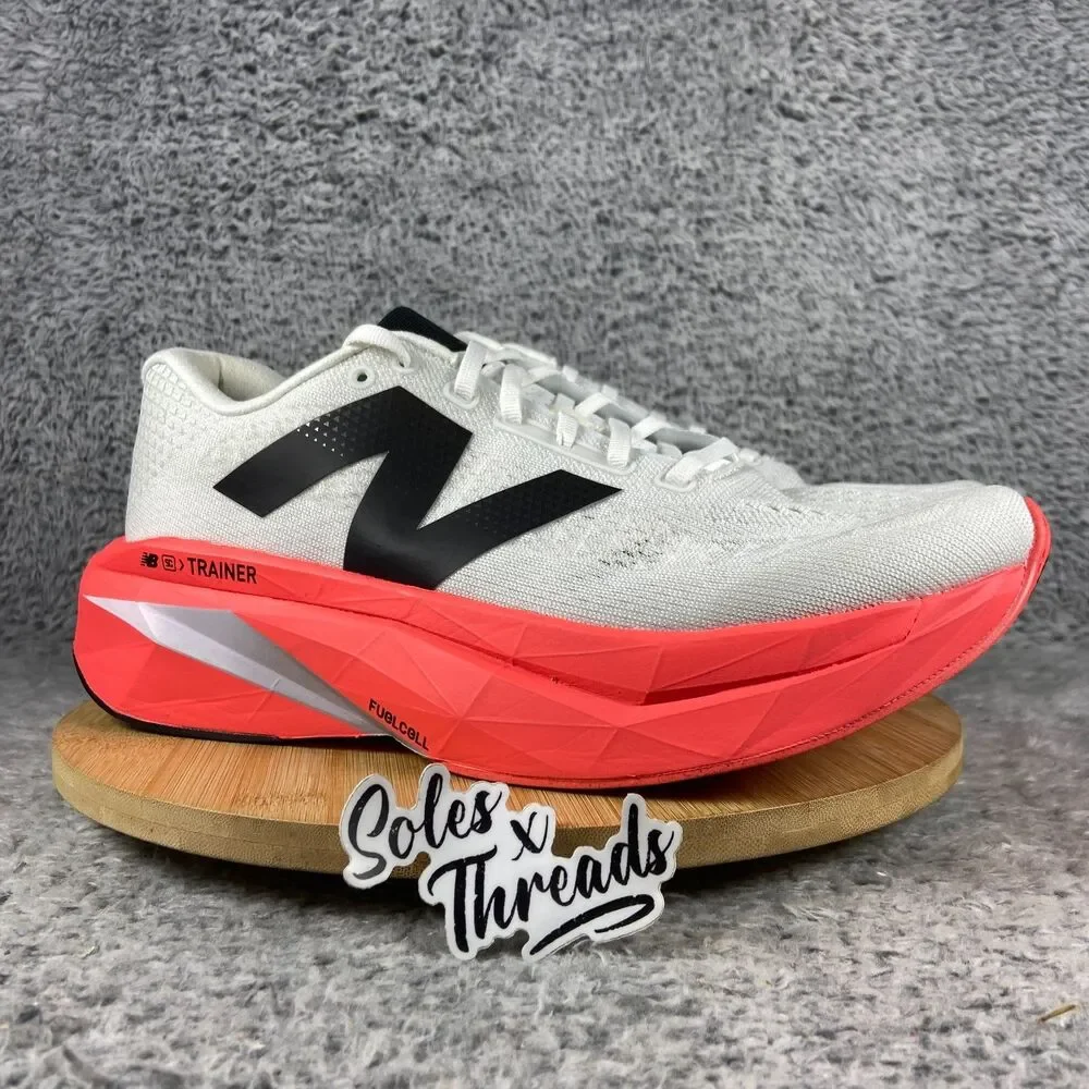 New Balance FuelCell SuperComp Trainer v3 Size 11 Men Urgent Red Sea Salt MRCXY4